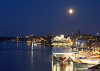 The cruise season starts at Ports of Stockholm