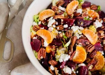Beet Salad with Feta – Meals A laugh & Remote Puts