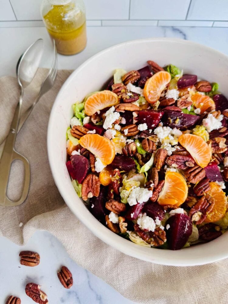 Beet Salad with Feta – Meals A laugh & Remote Puts