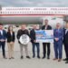 Sunny twentieth Anniversary of TAP Air Portugal connecting Prague to Lisbon