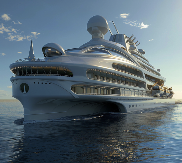 AI predicts what luxurious cruise ships will seem like 50 years from now