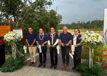 Sustainable pathways with the ‘JW Lawn’ at JW Marriott Khao Lak, Thailand