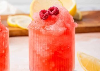 Frozen Raspberry Gin and Tonic