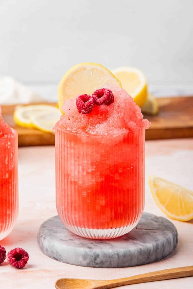 Frozen Raspberry Gin and Tonic