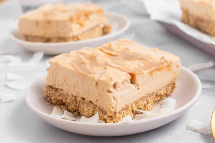 Dulce de Leche Cheesecake Bars