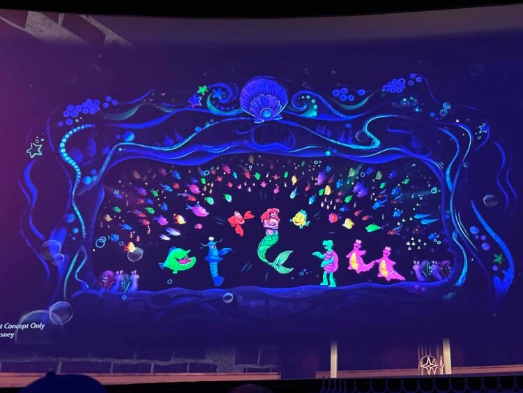 Little Mermaid Musical Journey Level Display Coming to Disney Global in 2024!