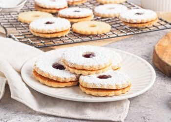 Raspberry Linzer Tart Cookies – Meals A laugh & Far off Puts