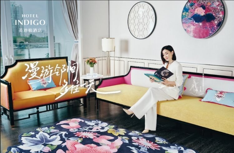 Lodge Indigo gifts Charmaine Sheh as its China emblem ambassador