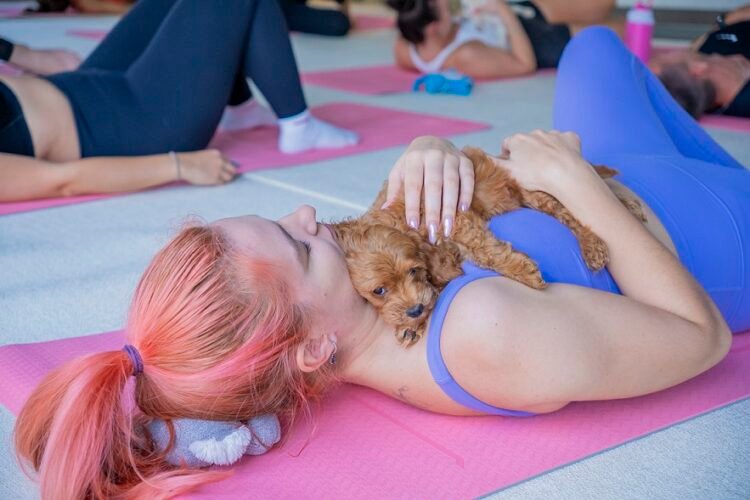 Saadiyat Island hosted Abu Dhabi’s first pet yoga tournament