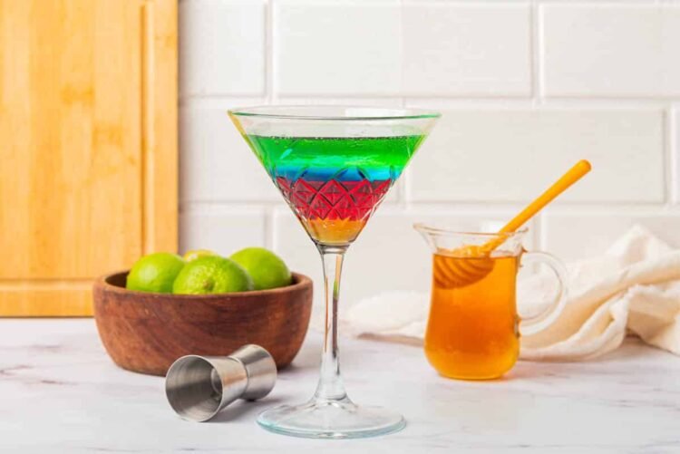 Olympic Rings Cocktail – Meals A laugh & Far off Puts