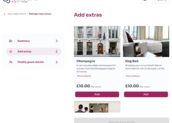 Guestline integrates ResDiary and AI to spice up gross sales of ancillary merchandise by way of visitor portal