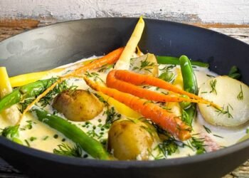 Vintage Nova Scotia Hodge Podge Recipe (Vegetarian)