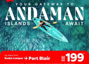 AirAsia to function a brand new path to Kuala Lumpur, Malaysia from Port Blair, India