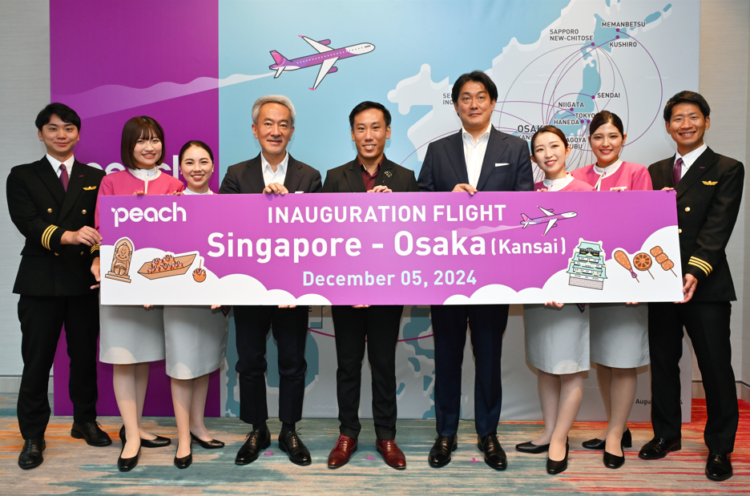 Peach Aviation to fly Singapore-Osaka course in December