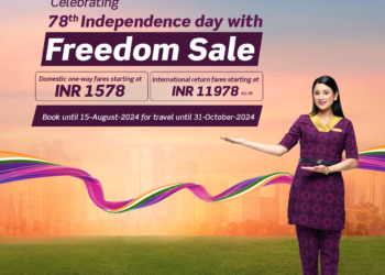 Vistara broadcasts network-wide freedom sale ranging from 9 August 2024
