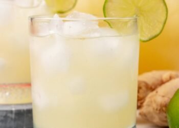 A Refreshing Tonic Of Ginger, Honey and Lime