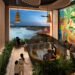 New Moana Pool Space, Eating place & Citadel View Gardens: Island Tower at Polynesian Hotel