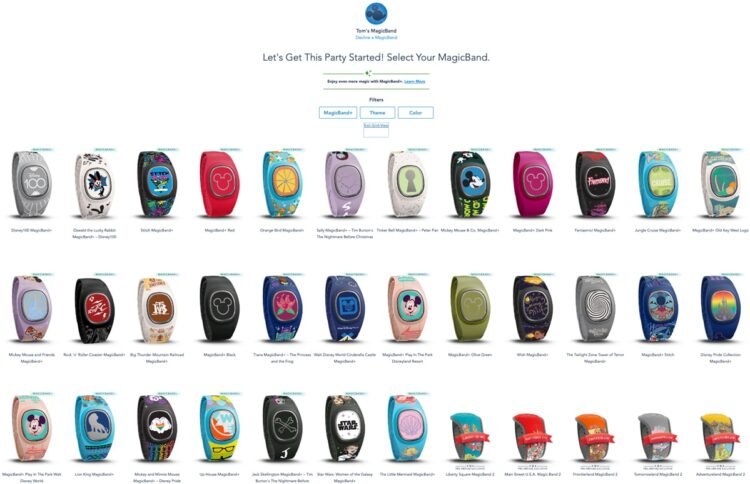 Cut price Pre-Arrival MagicBands & MagicBand+ at Disney Global (Fall 2024)