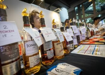 Whisky Are living makes its Macau debut on the Grand Lisboa Palace this October
