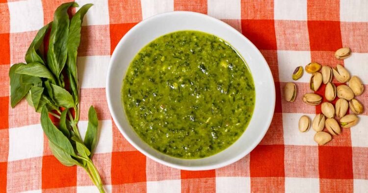 Basil Pistachio Pesto: A Tasty Pesto Variation