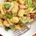Pistachio Pesto Pasta with Mortadella