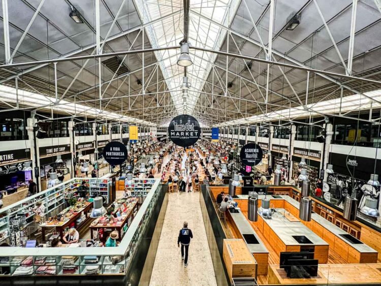 Inside of Time Out Marketplace – Lisbon’s Foodie Paradise