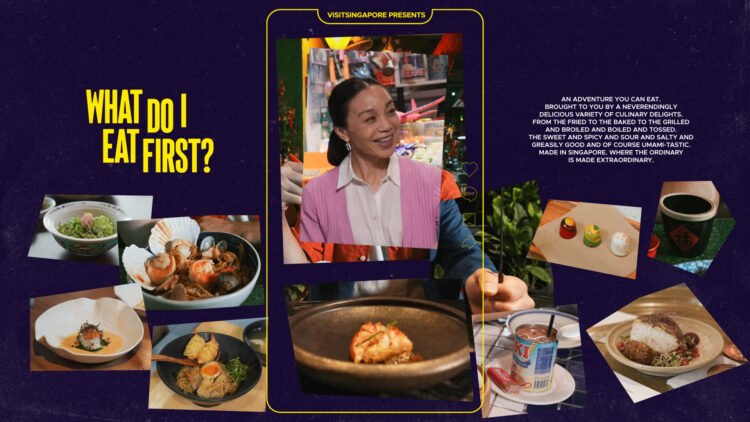 Singapore Tourism Board’s new marketing campaign casts the highlight at the nation as a culinary vacation spot