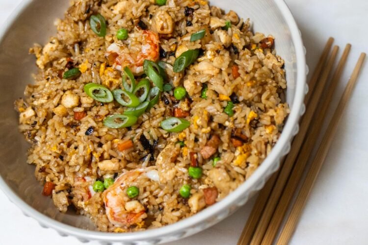 The whole thing However the Kitchen Sink Fried Rice