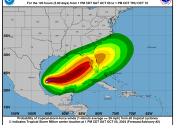 Main Storm Milton Forecast to Hit Florida