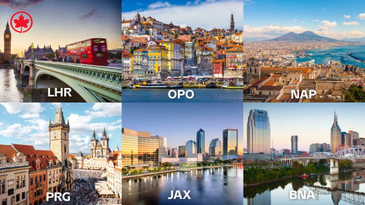 Air Canada to release direct flights to Europe and the U.S. in 2025