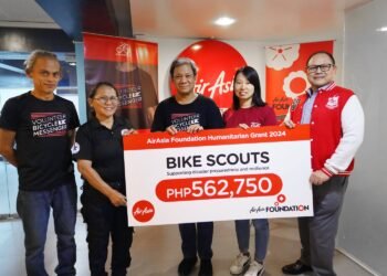 AirAsia endows grant to Philippines’ Motorbike Scouts