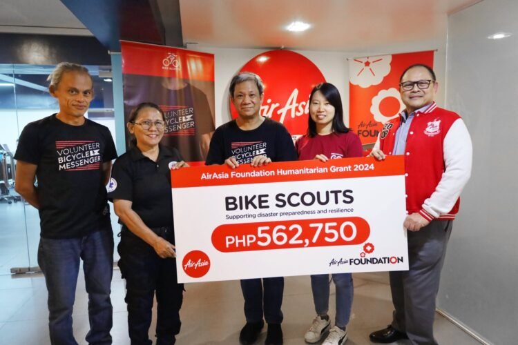 AirAsia endows grant to Philippines’ Motorbike Scouts