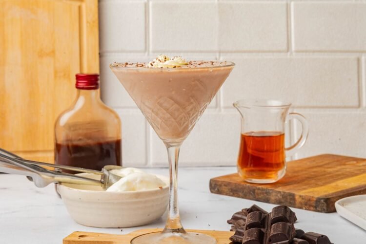 Brandy Alexander with Ice Cream