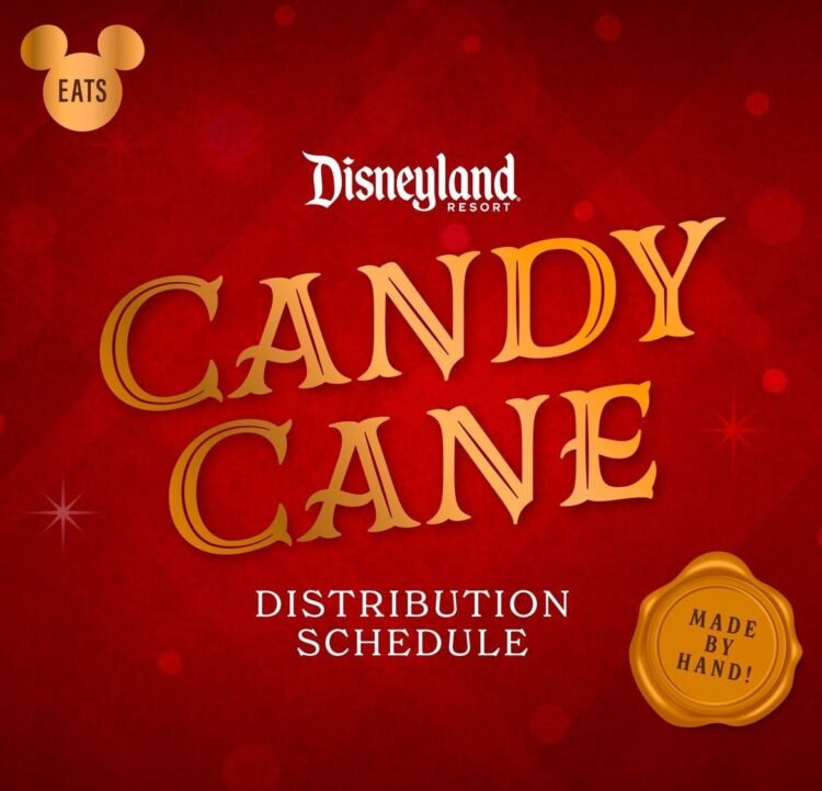 Sweet Canes at Disneyland: Christmas 2024 Dates, Digital Queue Data & Historical past