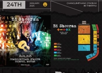 Catch Ed Sheeran are living in Bhutan