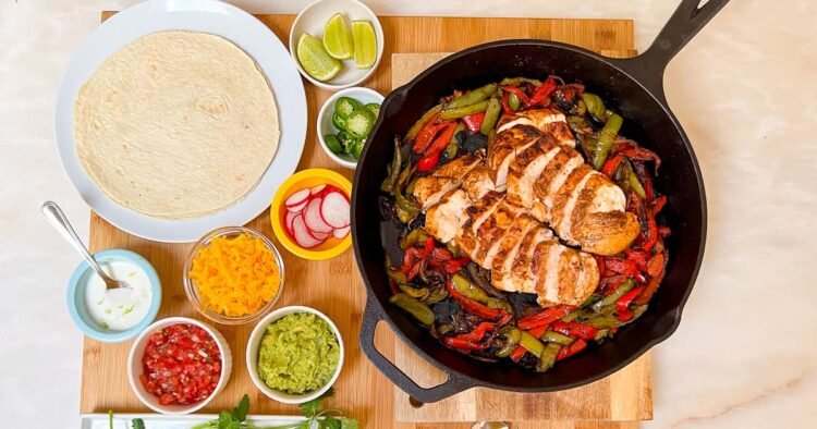 Festive and A laugh Fajitas Recipe