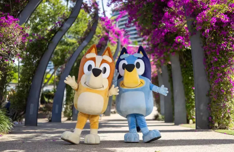 Bluey is Coming to Disney Global & Disneyland!