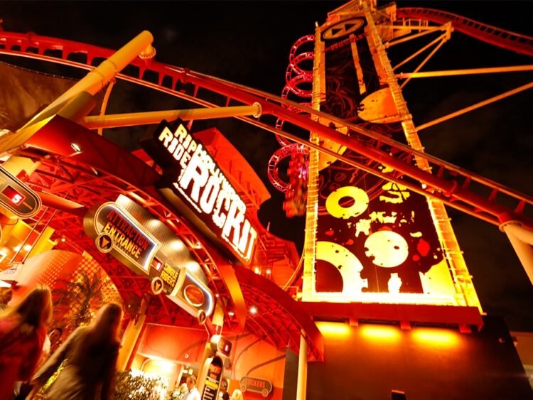 Common Studios Florida Broadcasts Rip Experience Rockit Curler Coaster Closure