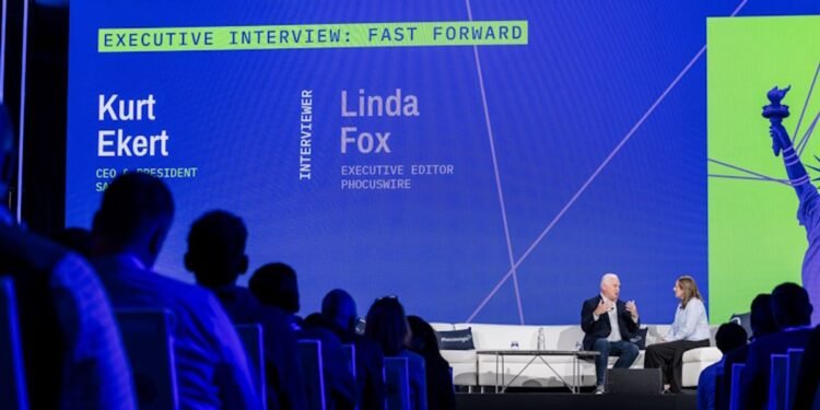 Sabre CEO Kurt Ekert talks middleman alternative and corporate enlargement