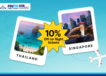 Paytm to make shuttle to Singapore and Thailand extra reasonably priced