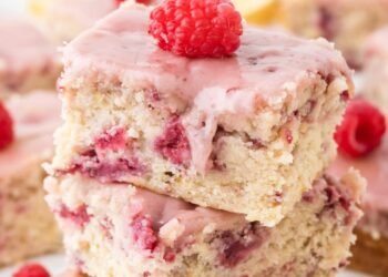 EASY Raspberry Lemon Bars Recipe – The Go back and forth Chew