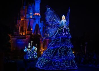 Is Disney International’s Starlight Evening Parade Not on time?