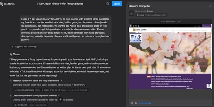 Self sustaining AI agent Manus joins the fray