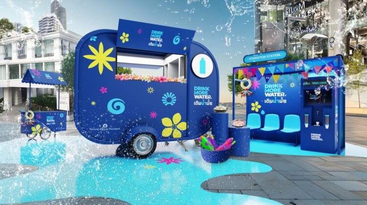 ‘Drink Extra Water’ marketing campaign echoes ‘ingesting responsibly’ in Bangkok for Songkran 2025 