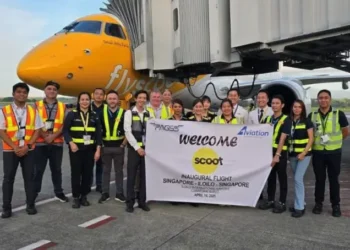 Iloilo World Airport welcomes first direct Scoot flight from Singapore