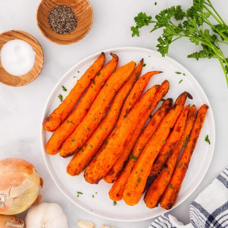 EASY Air Fryer Carrots – The Commute Chunk