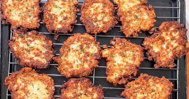 Salt Cod Matzo Meal Latkes: Best for Passover