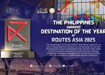 The Philippines hailed Routes Asia 2025 Vacation spot of the 12 months