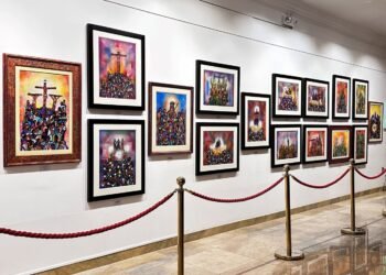 Manila Lodge holds vernissage for Manuel Baldemor’s “Kuwaresma”