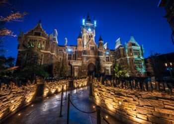 We are at Epic Universe for Paid Previews: Footage & Video of Harry Potter, Nintendo & Monsters!